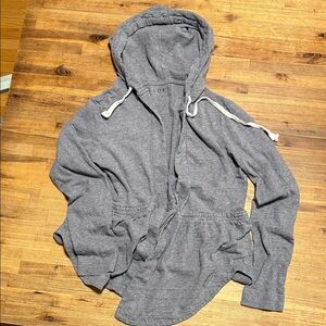 LOFT Heather Gray Knit Top